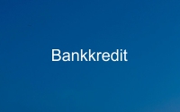 Bankkredit